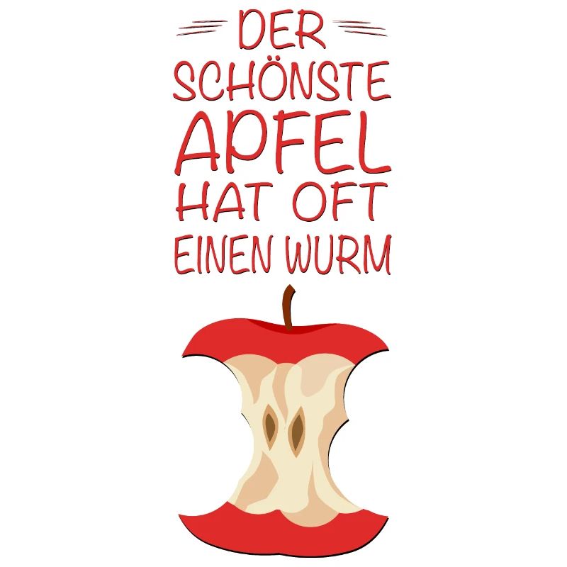 Der schönste Apfel hat oft einen Wurm