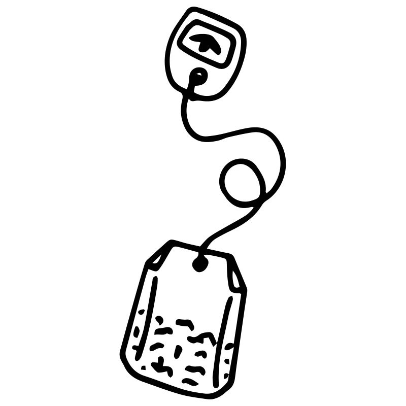 Teebeutel Tee Teetasse Teetrinker Tea Tealover