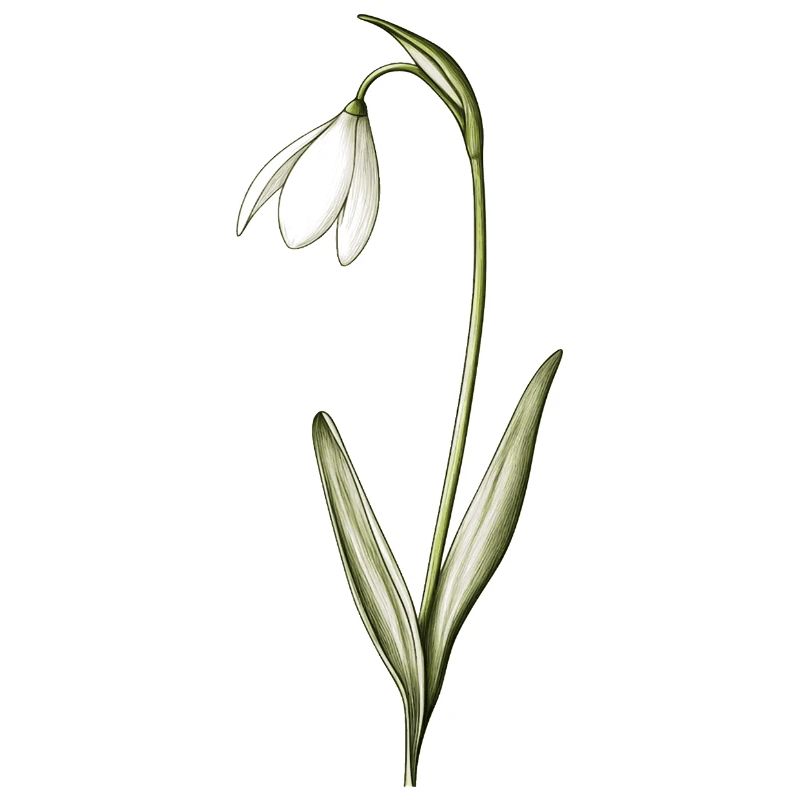 small snowdrops