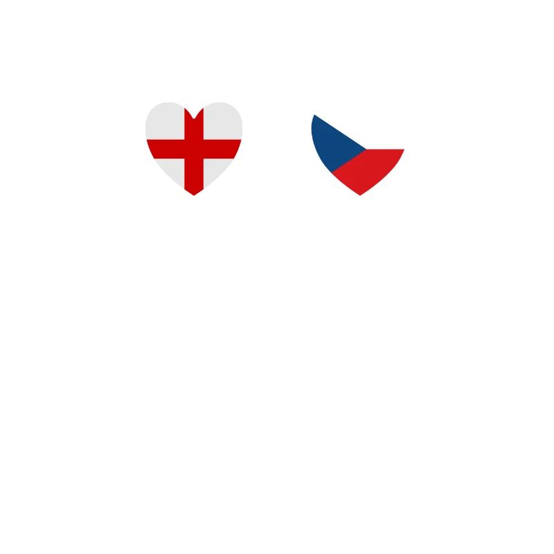 Angleterre et République tchèque Drapeau de la République tchèque