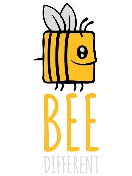 abeille différente Spruch Citation