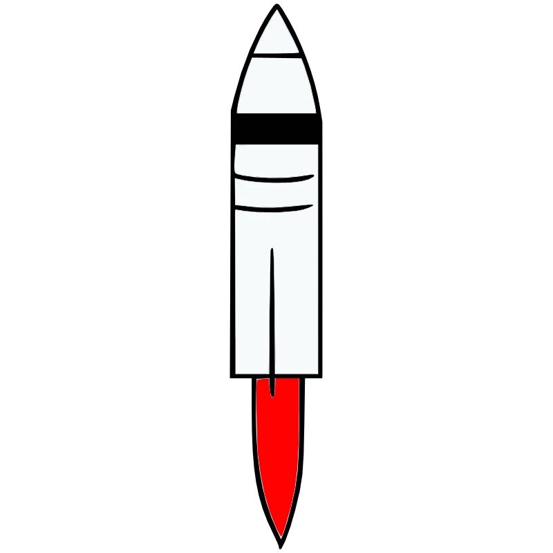Vecteur de vol spatial spatial de fusée spatiale