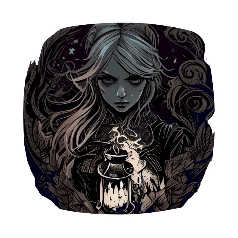 Gloomy Beautiful Witch / Wicca
