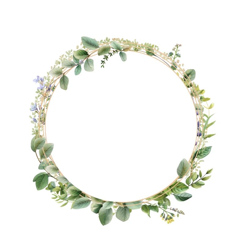 Eucalyptus Wreath, Personalizable