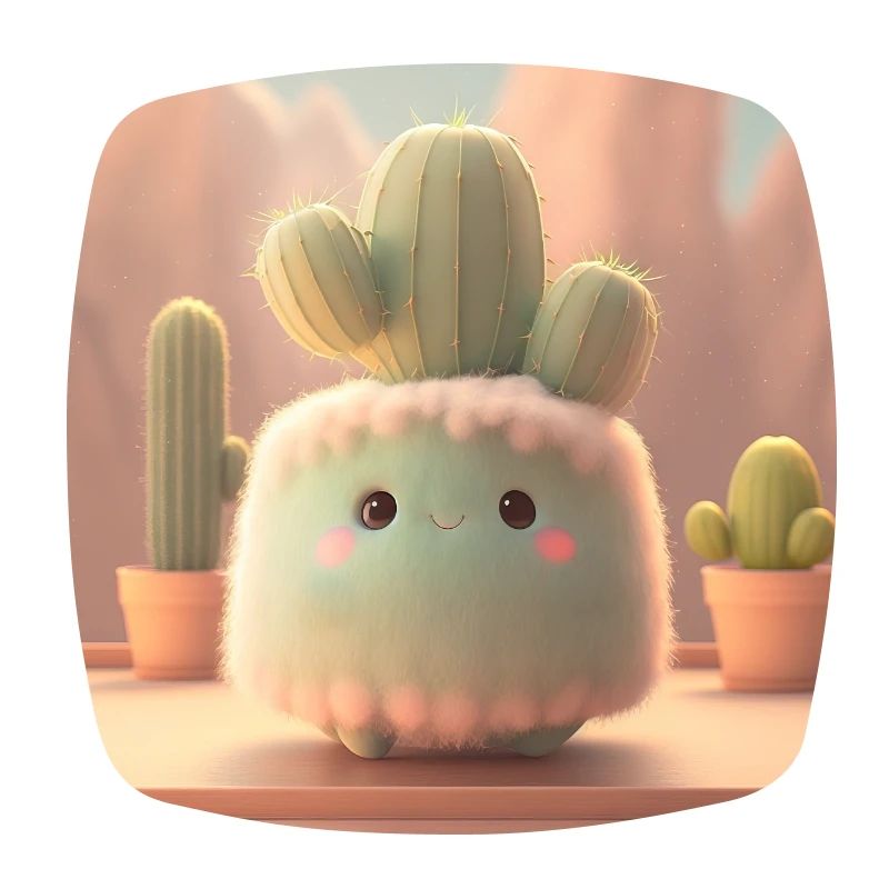 bébé cactus