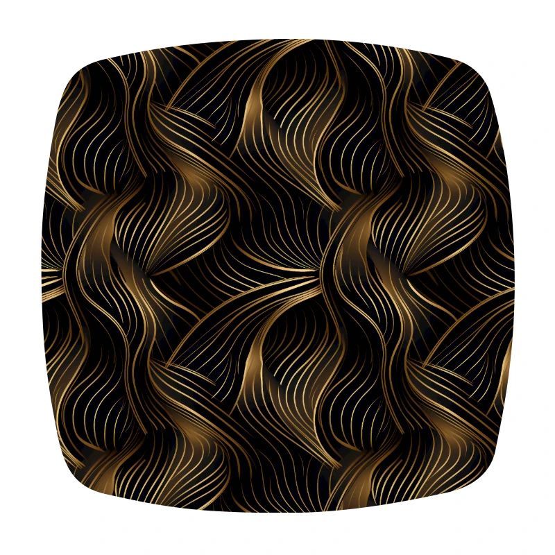 Treillis doré : linéarité luxueuse en or