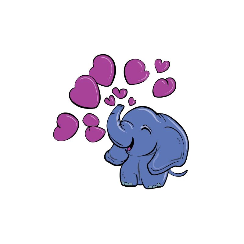 Loving Elephant