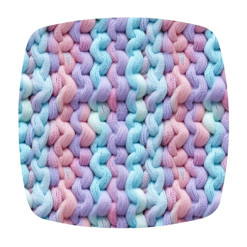 Pastel Knit Waves