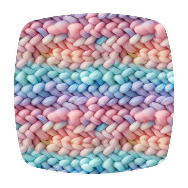 Pastel Knit Waves