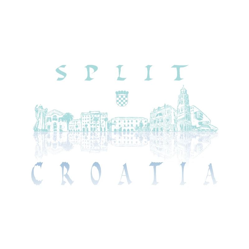 Split Skyline Stadt Kroatien