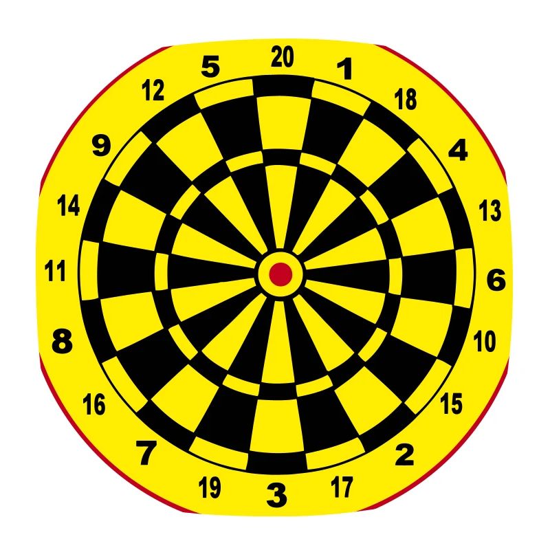 Fléchettes, fléchettes, fléchettes, autocollants, jeu de fléchettes