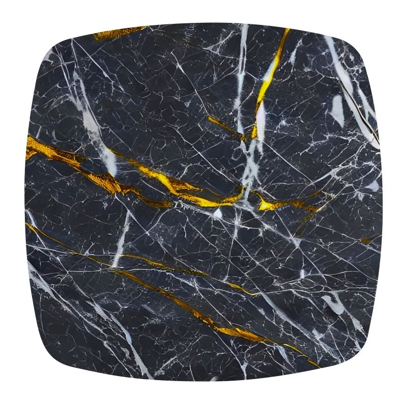 Marbre Texture Or Noir