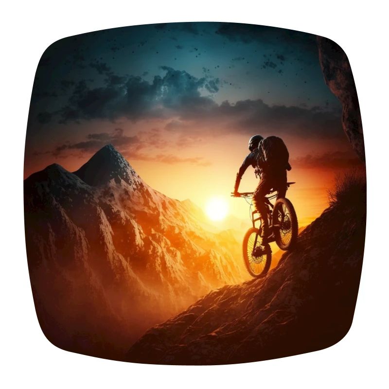 Downhill Graphic Sunset Valley Descent
