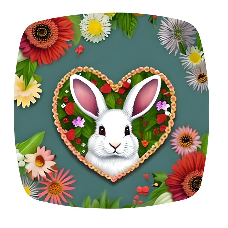 Floral pattern with Easter