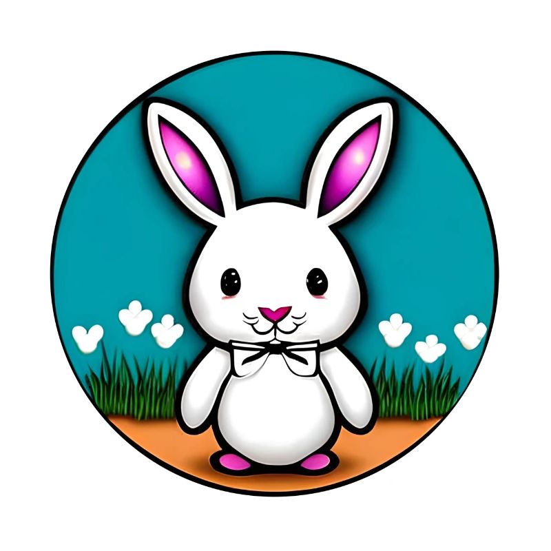 Cute White Sweet White Easter