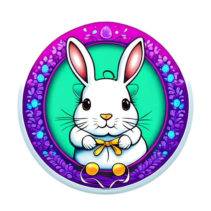 flashy Easter motif