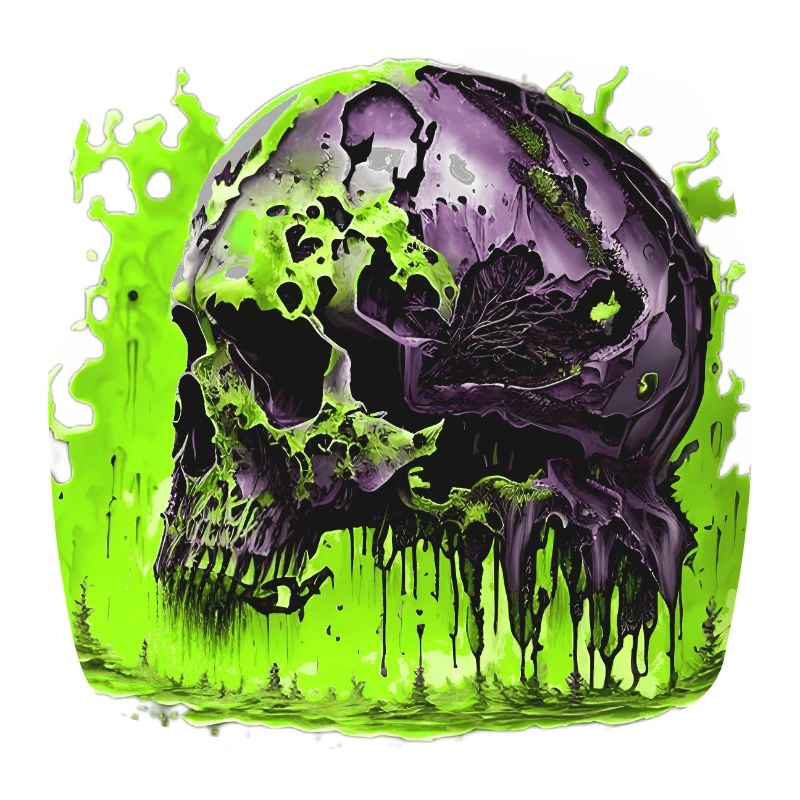 Crâne effrayant Helloween