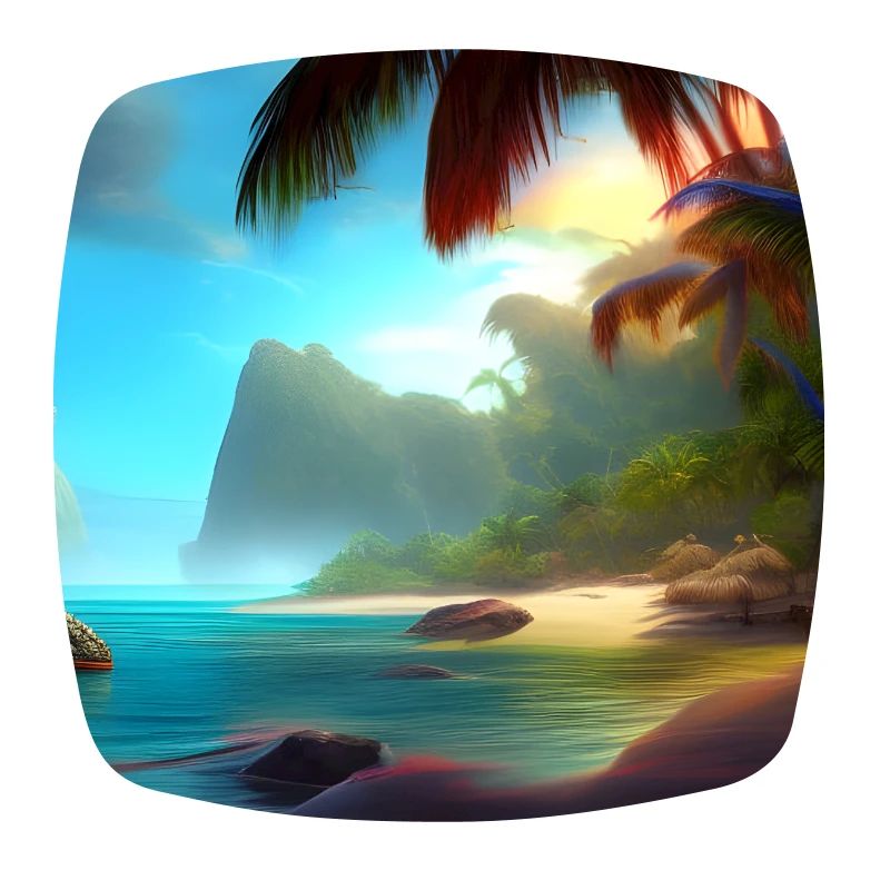 Plage tropicale