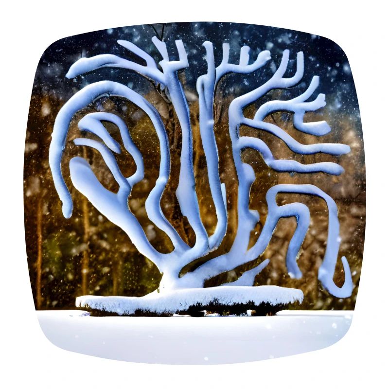 old tree during winter