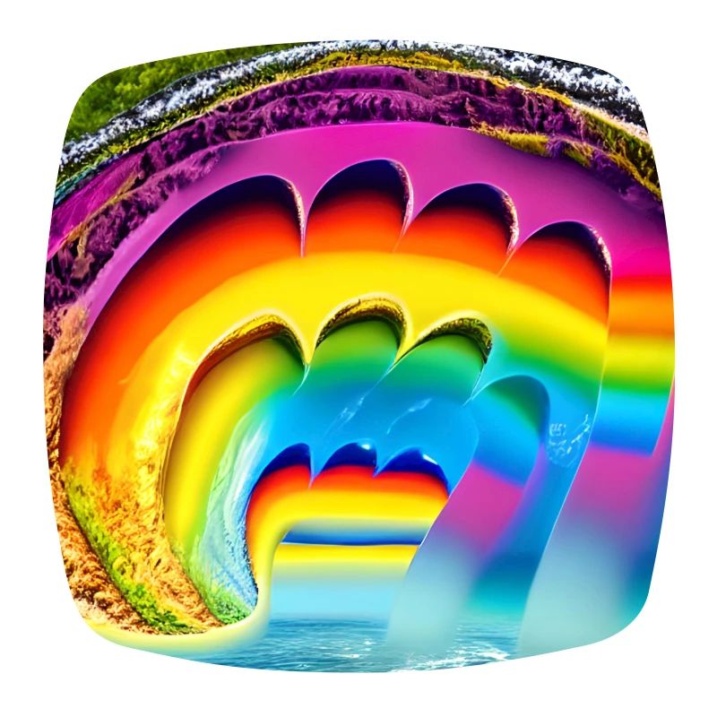 Regenbogen im Sommer