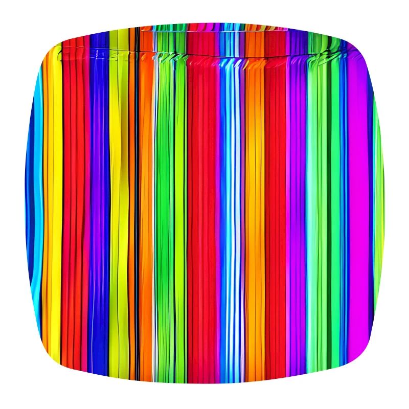 vertical thin strips of crazy colors