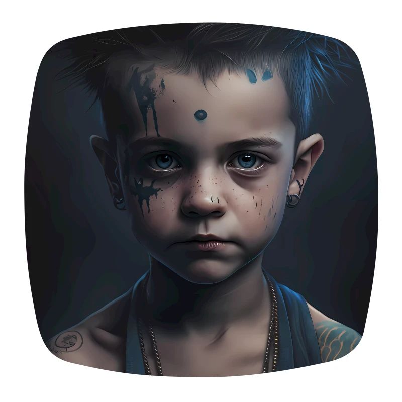 Children with tattoos