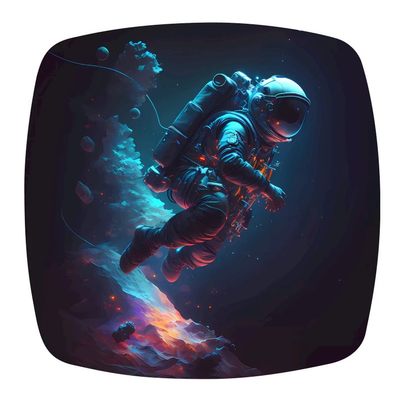 Astronaut im Weltall Artwork
