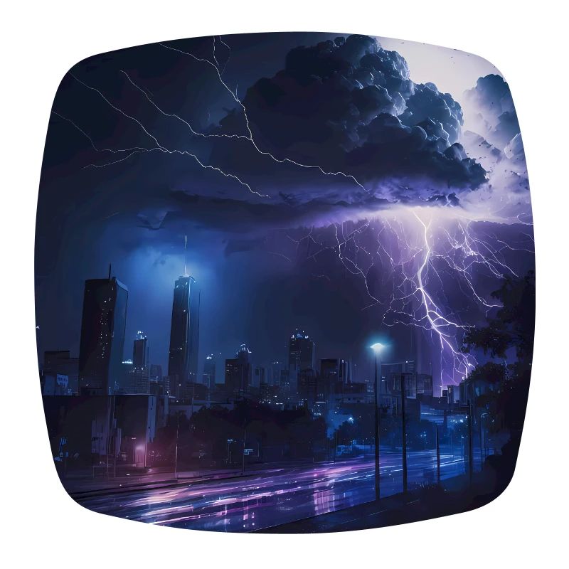 Gewitter Storm Artwork Poster