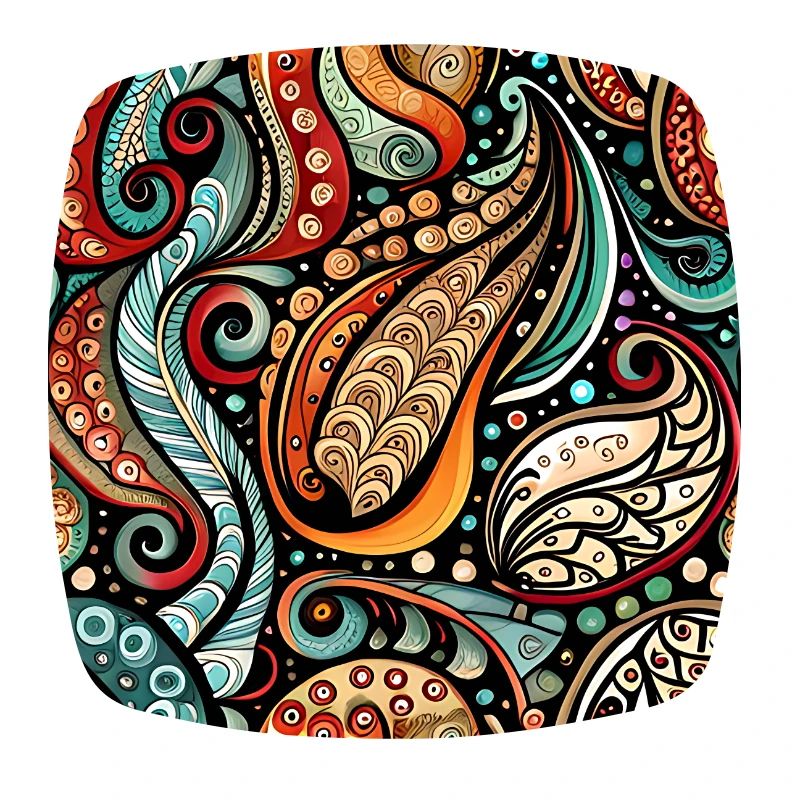 Zentangle Paisley Pattern