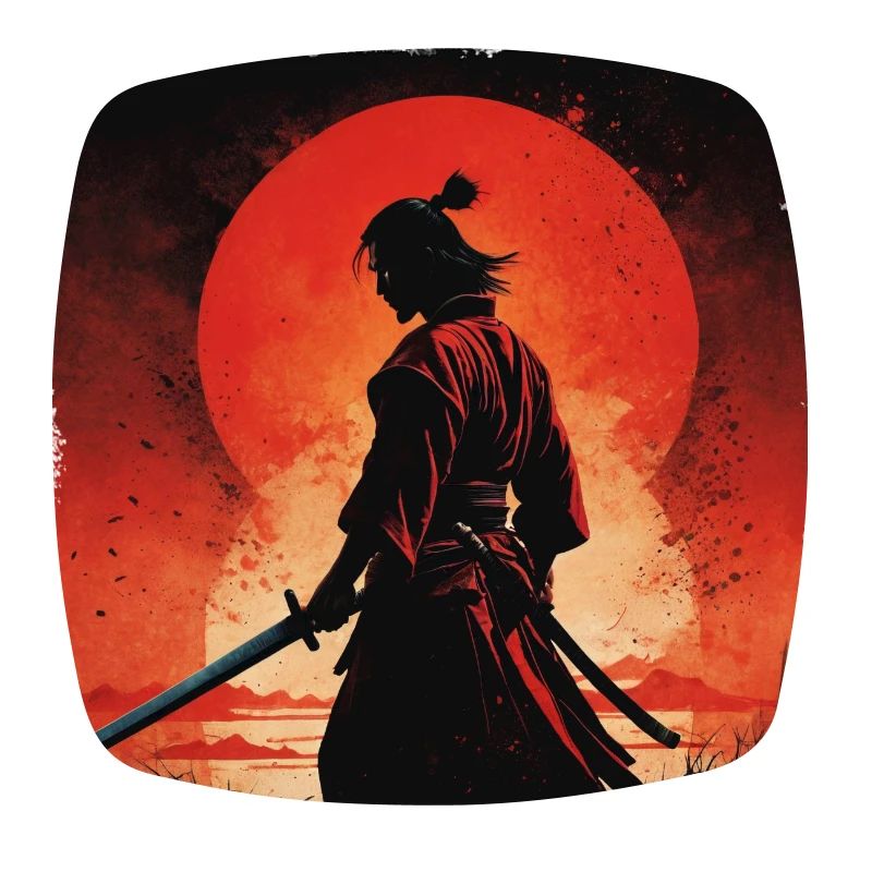 sunset samurai Warrior