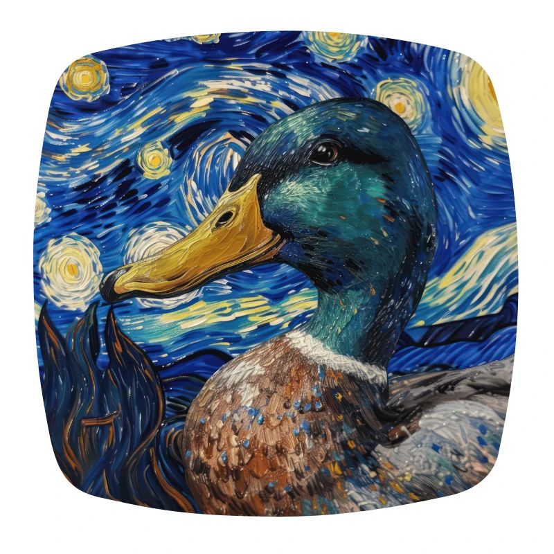 Duck, Animal, Van Gogh, Starry Night