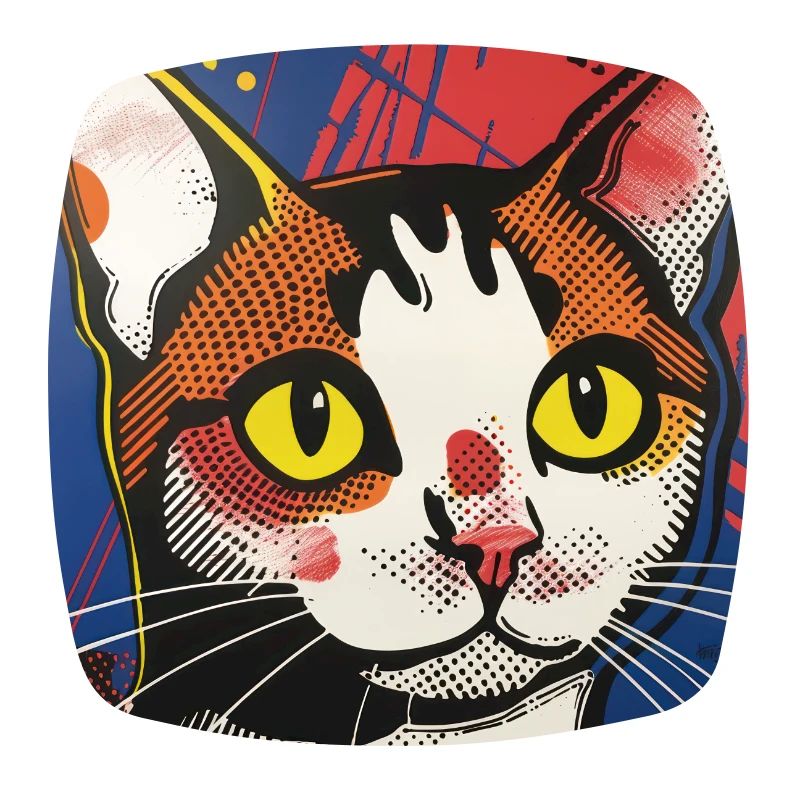 chat, motif de chat, bande dessinée, cadeau, idées cadeaux