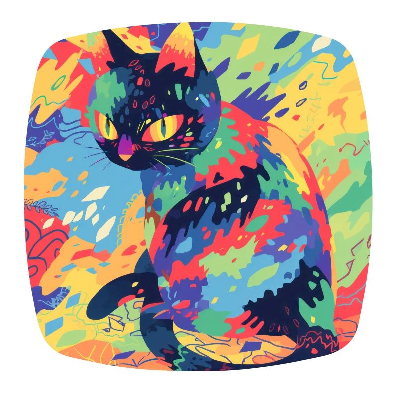 Chat, Motif De Chat