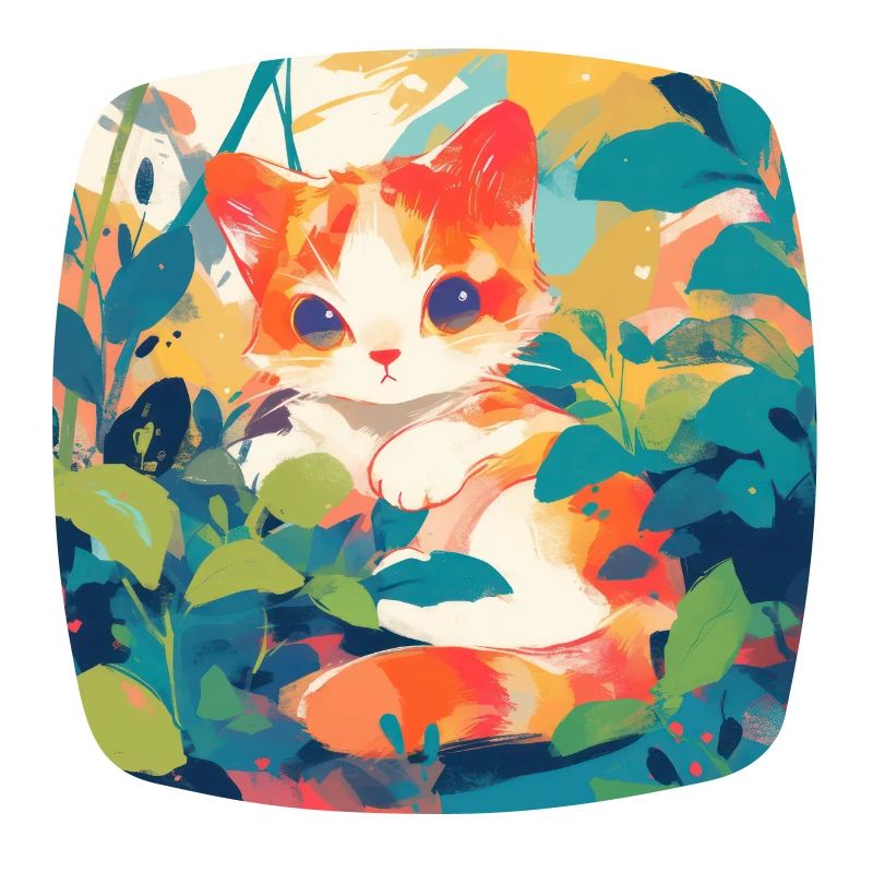 Chat, Motif De Chat