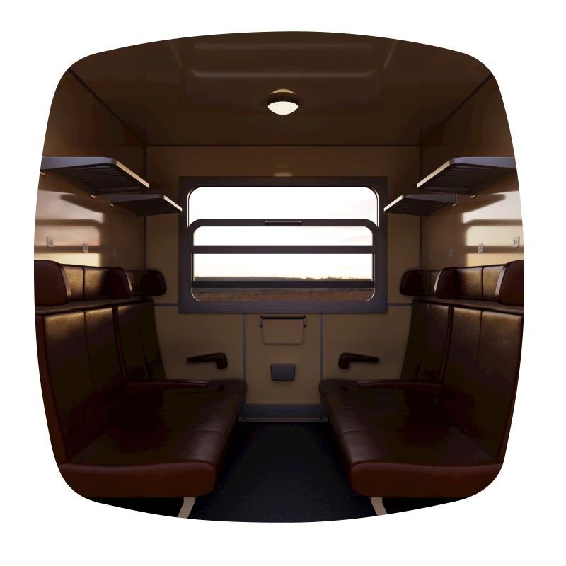 Compartiment de train