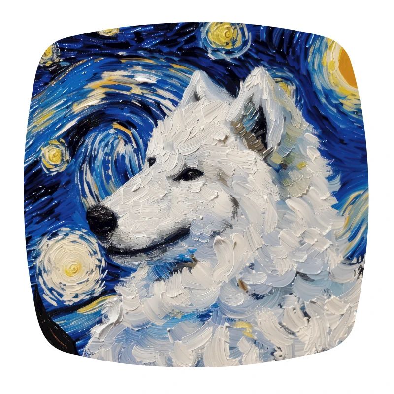 Samoyed Samoyed Van Gogh Starry Night Gift