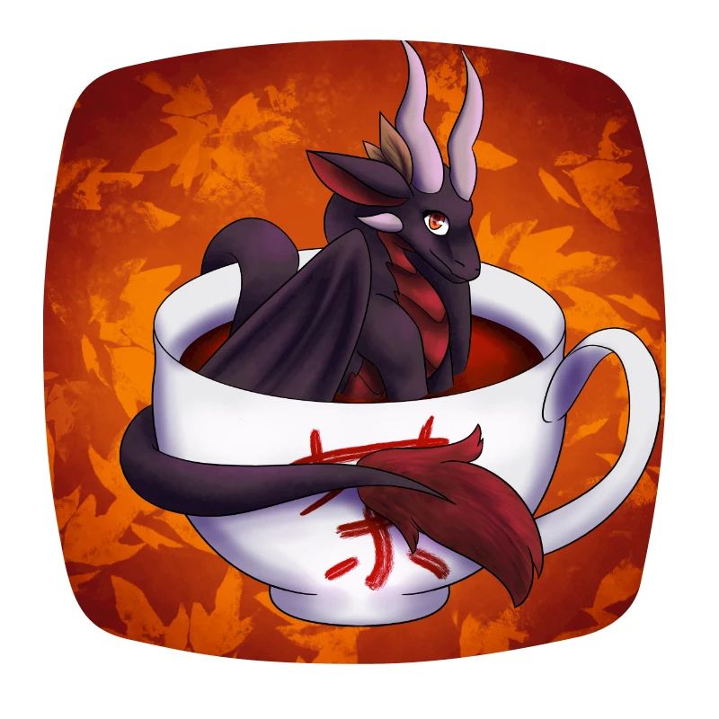 Schwarzer Tee Drache