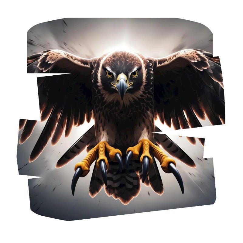 Adler Frontalangriff