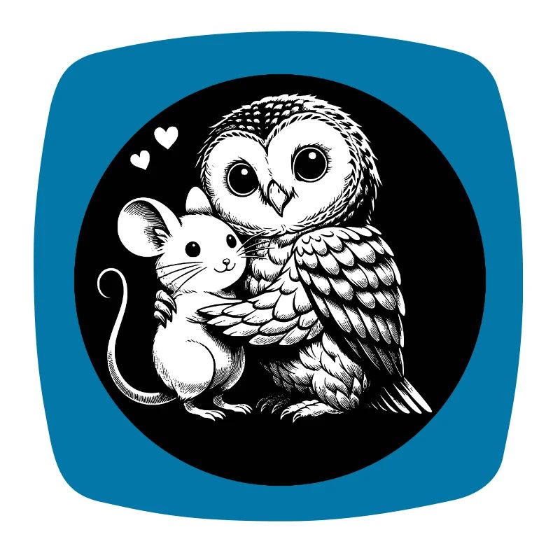 Eule und Maus Freunde statt Feinde