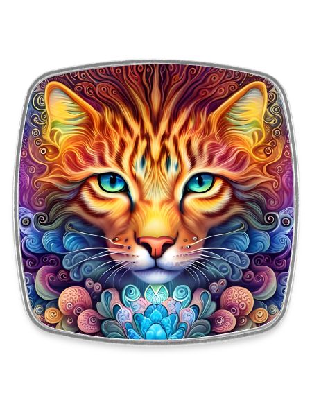 de chat psychédélique.