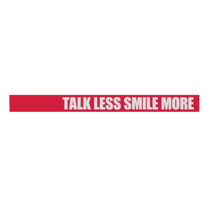 parler moins sourire plus
