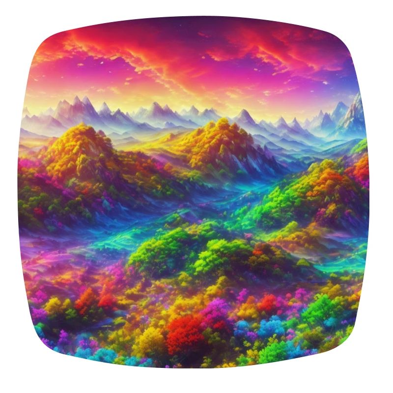 A technicolor dreamscape