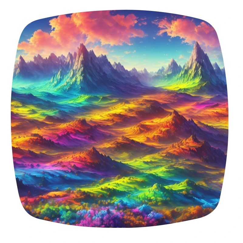 A technicolor dreamscape