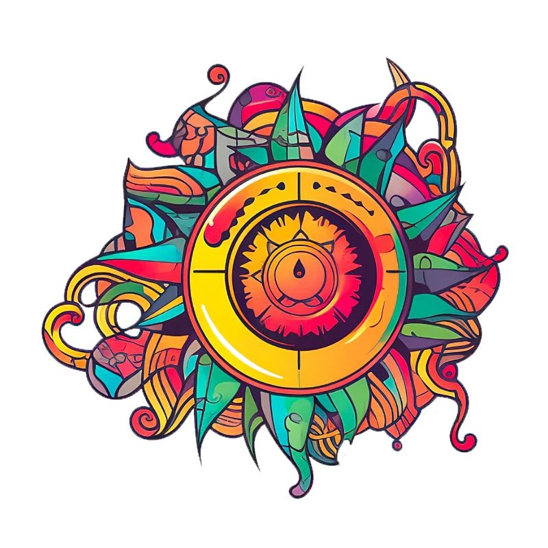 Trippy drawing