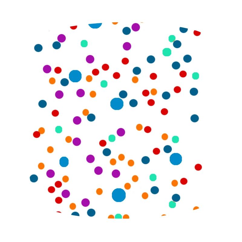 Points de couleur points colorés