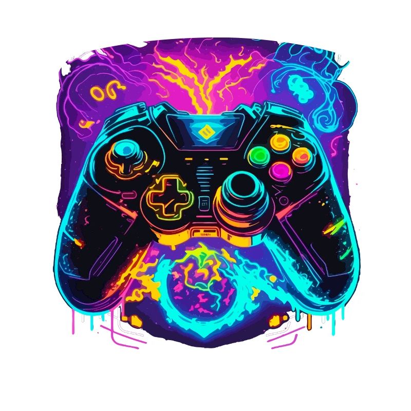 Power Graffiti Gaming Controller