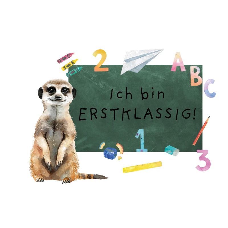 Erdmännchen Einschulung