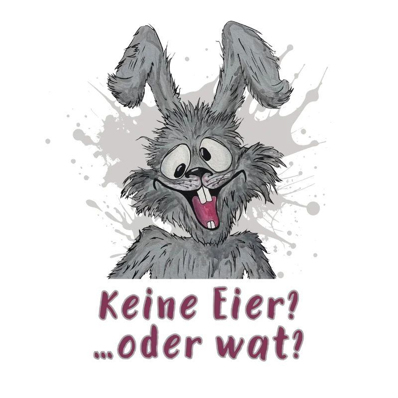 Keine Eier?….oder wat? Osterhase statement