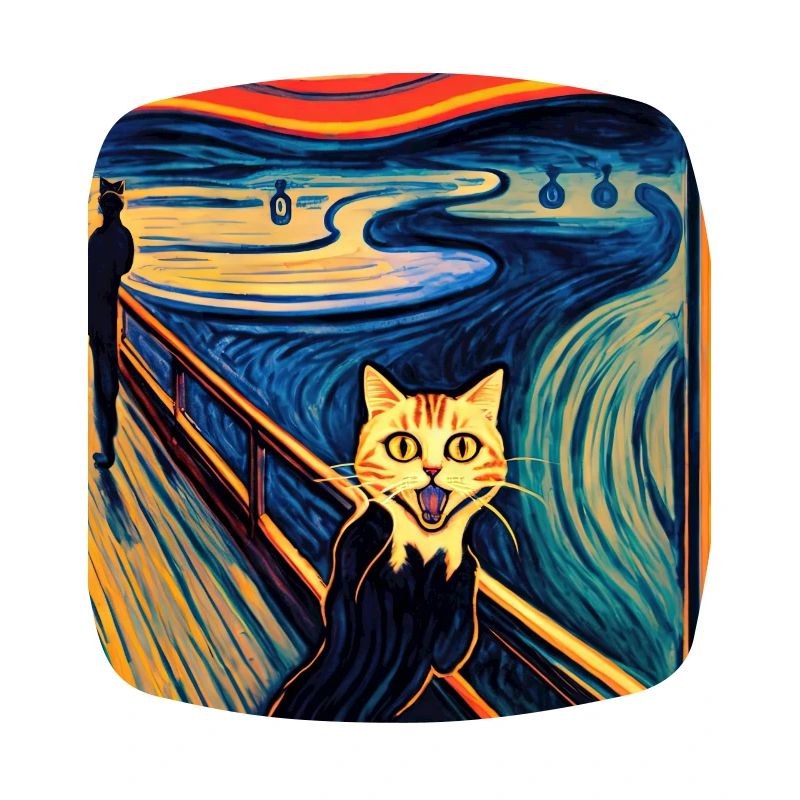 Chat impressionniste criant impressionnisme chats