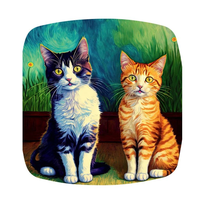 Surreal Impressionistic Cat Impressionism Cats Ar